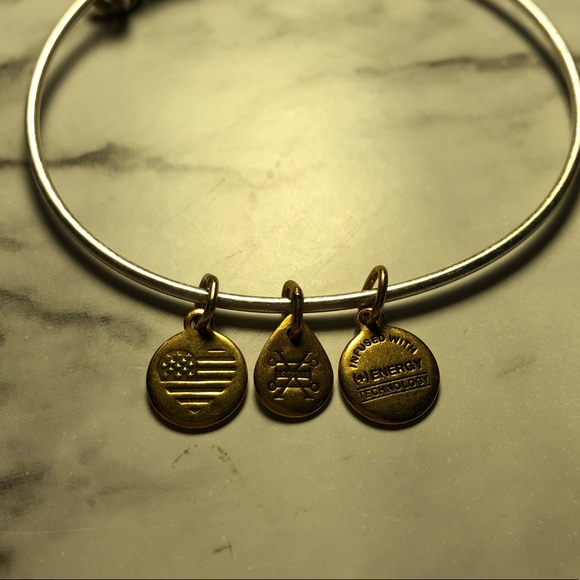 Alex & Ani Aries charm bangle - Picture 2 of 5